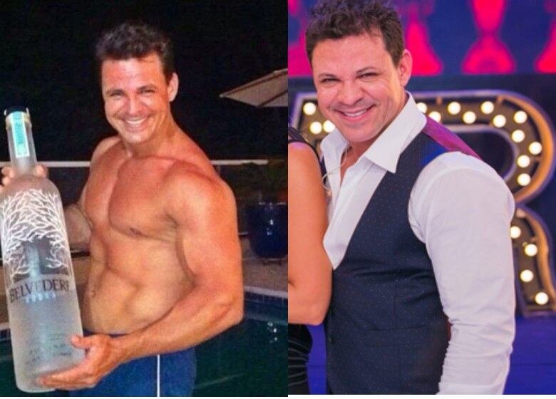 Em seu Instagram, ele adora fazer poses de halterofilista e costuma vestir roupas bem justas que valorizam o atual físico 