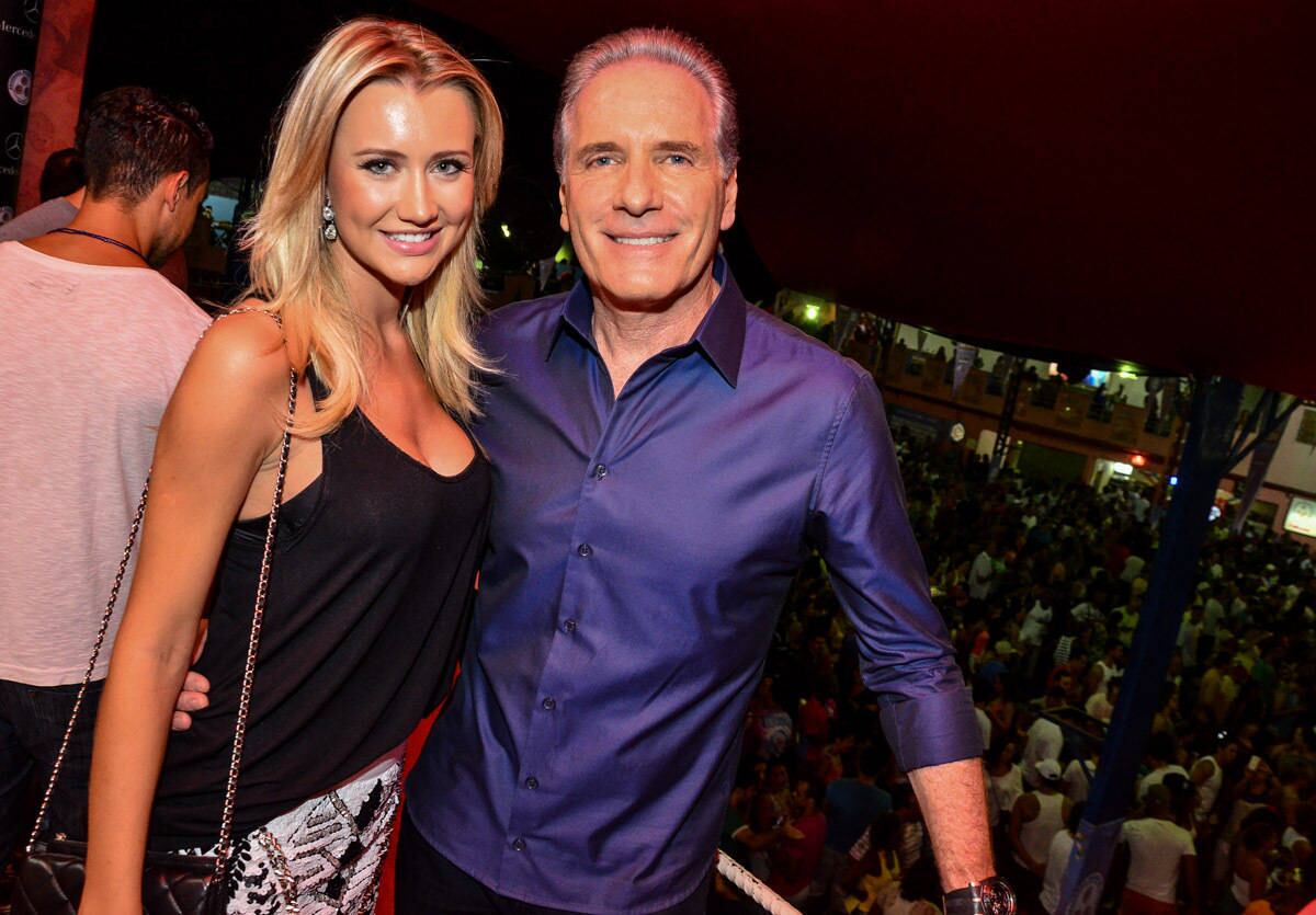 A homenagem aconteceu na quadra da escola de samba, em São Paulo