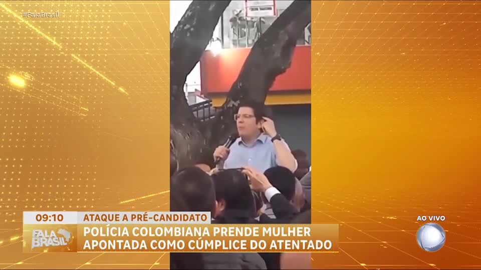 Polícia da Colômbia prende suspeita de ataque a Miguel Uribe