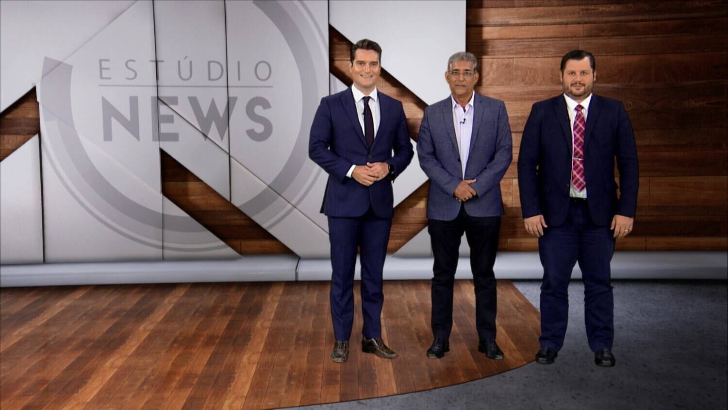 Gustavo Toledo, Roberto Luiz da Silva e Wagner Galvão

