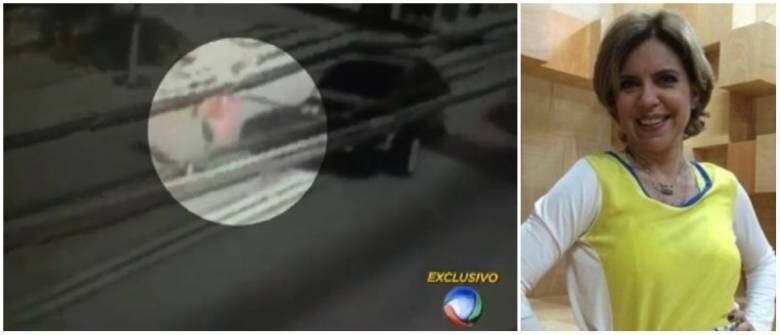 Carro de Astrid Fontenelle foi baleado durante tentativa de assalto no Morumbi