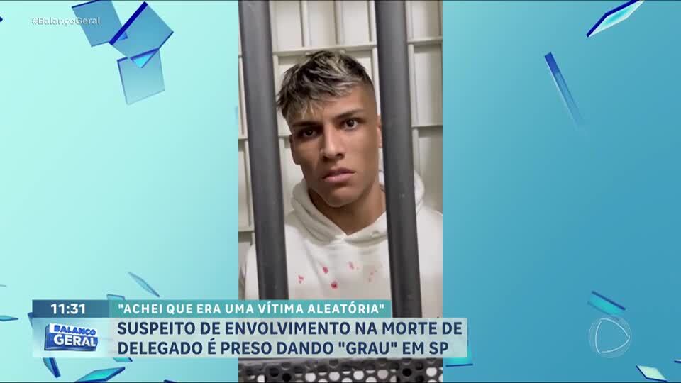 ‘Achei que era uma vítima aleatória’, diz suspeito de envolvimento na morte de delegado em SP