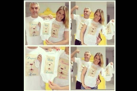 Ana Hickmann faz camisetas em homenagem ao bebê