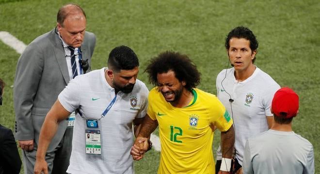 Na Copa da Rússa, Marcelo não foi nem sombra do lateral de anos atrás