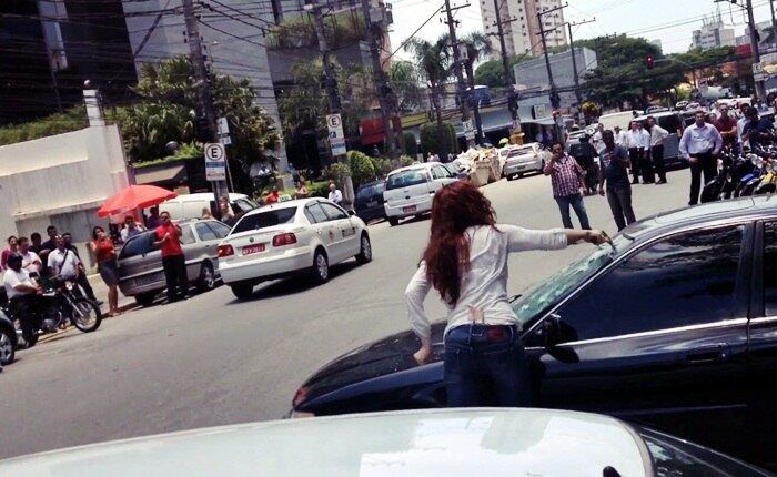 Incidente aconteceu na Vila Olímpia, na zona sul da capital paulista