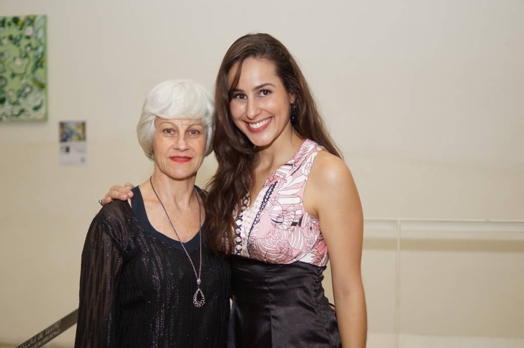 Lauanda posou ao lado de sua mãe, Neiva Varone
