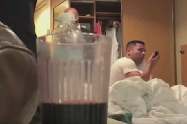 Erik acusa os funcionários do cruzeiro de ter negado socorro ao brasileiro quando ele estava pendurado do lado de fora