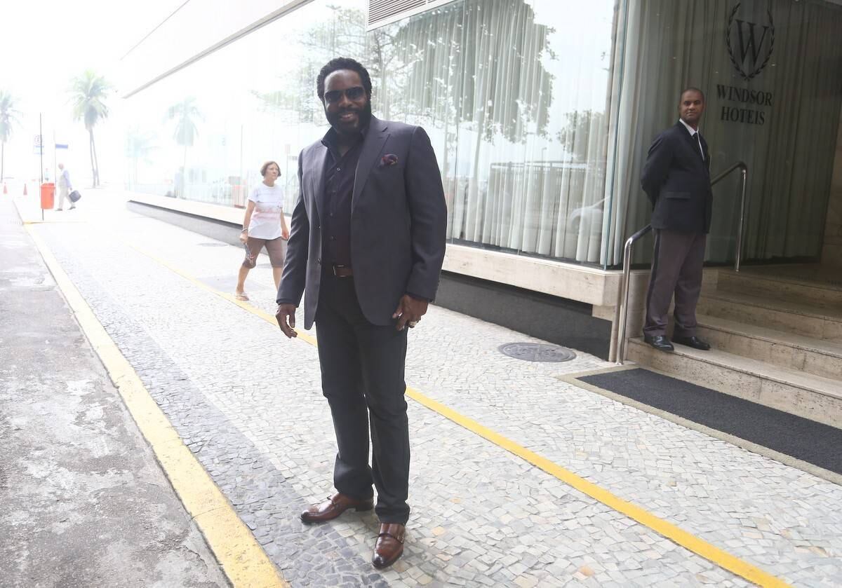 Chad Coleman está na cidade para participar do Festival de Cinema do Rio