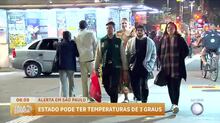 Nova frente fria deve derrubar temperatura em São Paulo