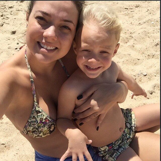 9. Olhe como ela é carinhosa com o pequeno