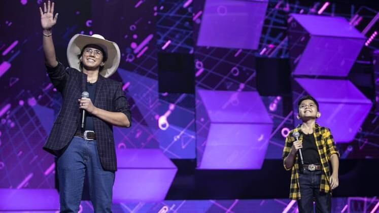 Os irmãos Felipe Aguiar e Davi também retornaram na semifinal! Com a música
Na Hora da Raiva, de Henrique e Juliano, a dupla levantou 93 jurados