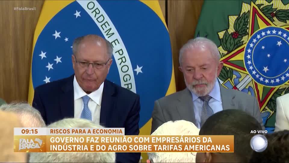 Governo faz reunião com empresários da indústria e do agro sobre tarifas americanas