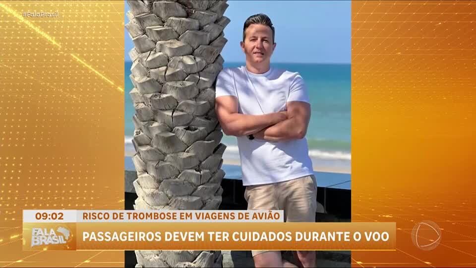 Empresário morre de embolia pulmonar; trombose pode ter sido desenvolvida no avião