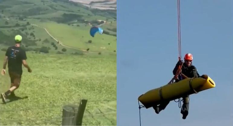 Homem teve múltiplas fraturas