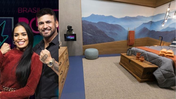 Eliza e Hadballa ficaram no quarto montanha