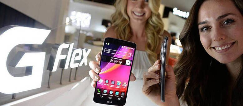 Smartphone com tela flexível LG G Flex está na Campus Party