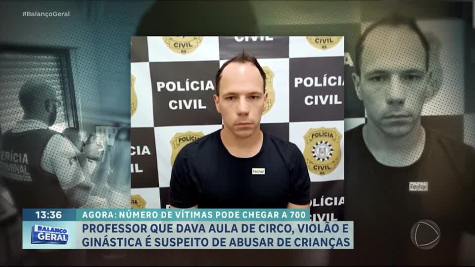 Professor é acusado de abusar de mais de 200 vítimas em oito estados brasileiros