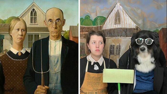 Obra de arte recriada