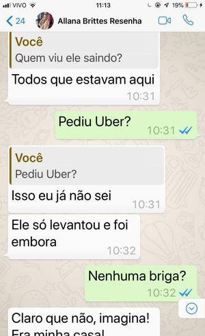 As mentirosas mensagens à mãe de Daniel
