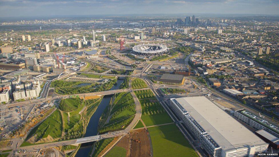 Imagens aéreas mostram Londres em perspectivas espetaculares