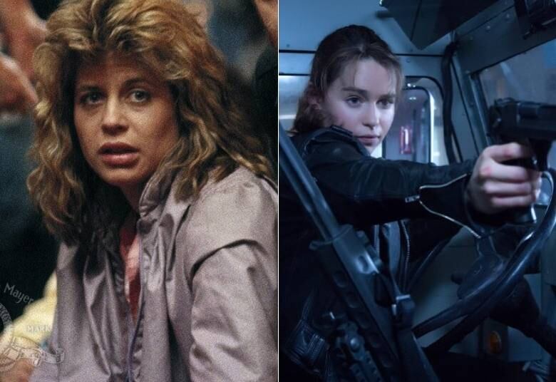 Linda Hamilton interpretou Sarah Connor nos dois primeiros filmes da franquia O Exterminador do Futuro e passou o bastão para Emilia Clarke, que vive a personagem mais jovem. Em Exterminador do Futuro: Gênesis, Sarah tem sua vida ameaçada por um inimigo enviado do futuro e conta com a ajuda do Guardão T-800, vivido por Arnold Schwarzenegger, para garantir a sobrevivência da humanidade
