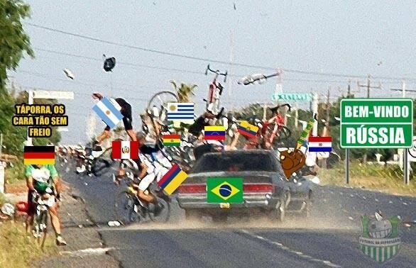 Brasilzão tá atropelando todo mundo, bicho!