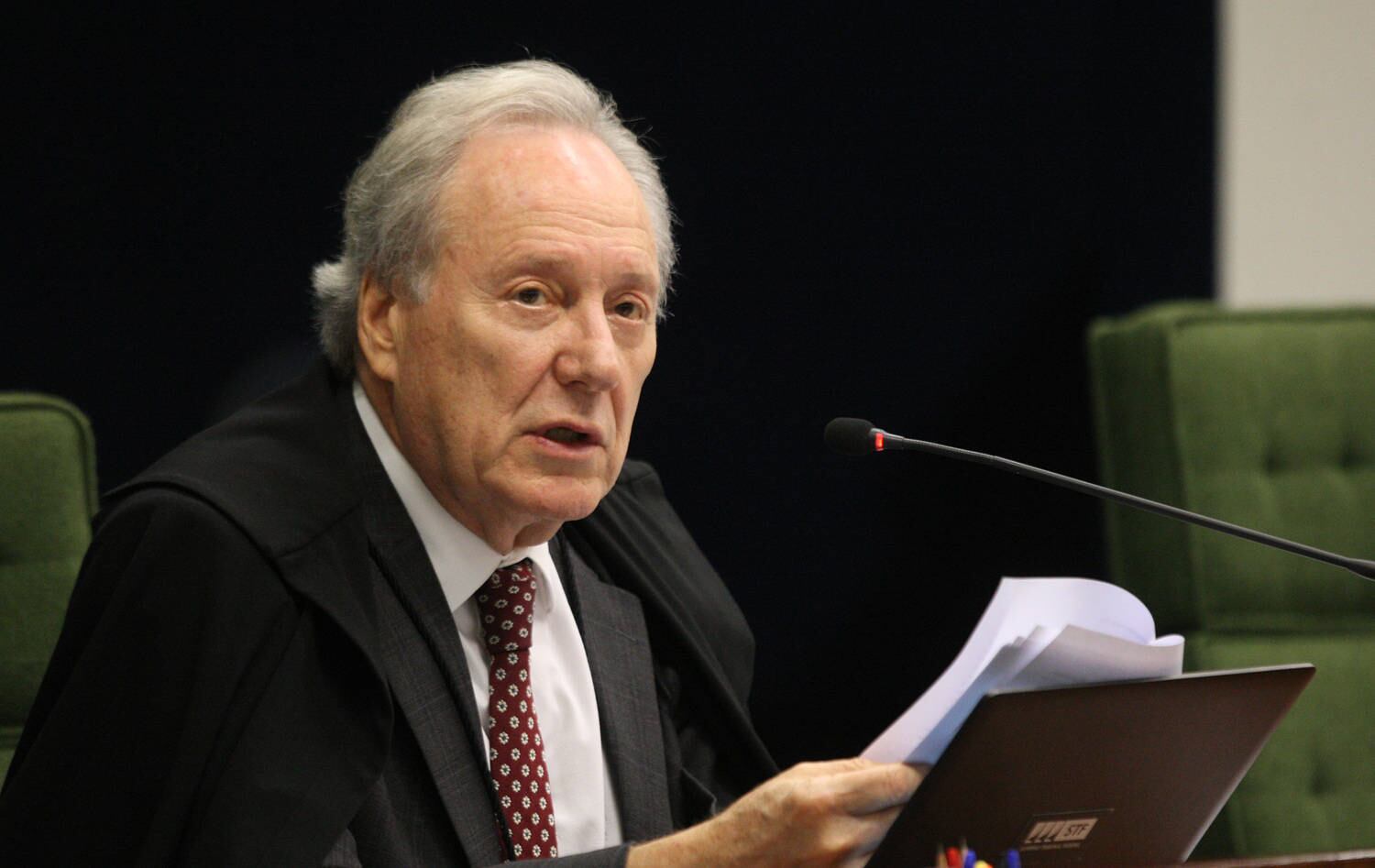 Ministro Ricardo Lewandowski durante sessão da 2ª turma do STF. Foto: Nelson Jr./SCO/STF (03/03/2020)