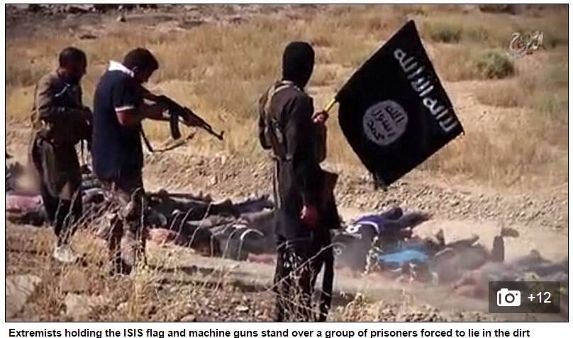 De acordo com as informações do Daily Mail, o massacre foi
tão vasto que os túmulos coletivos usados para enterrar as vítimas podiam ser
vistos do espaço