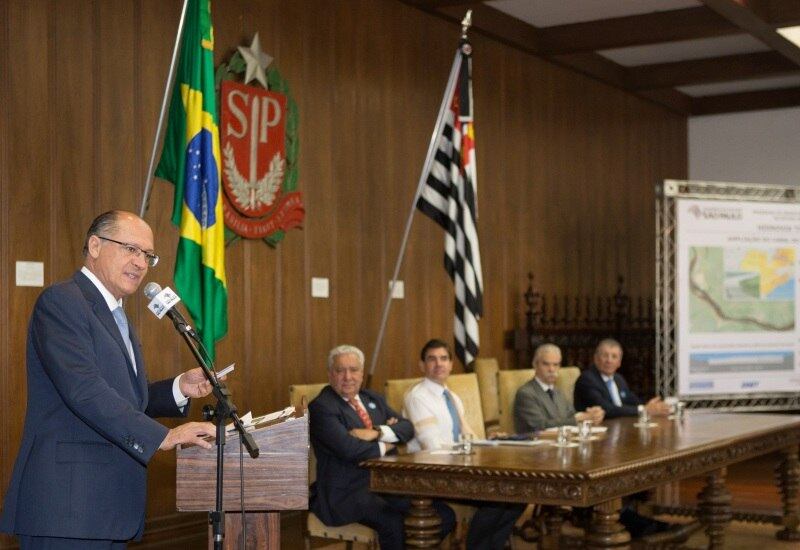 Alckmin declarou que a orientação para PM é ter paciência