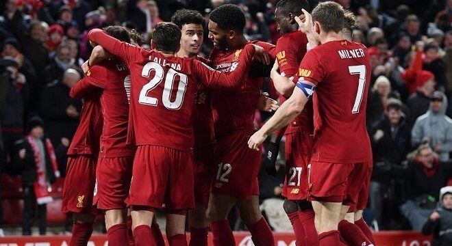 Liverpool, praticamente o campeão da Inglaterra