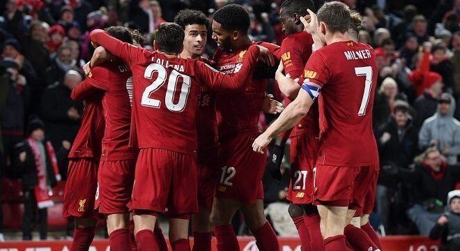 Liverpool, praticamente o campeão da Inglaterra