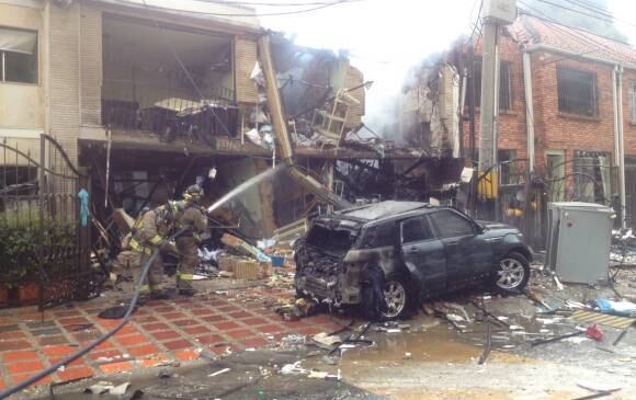 Explosão causou danos a 16 casas