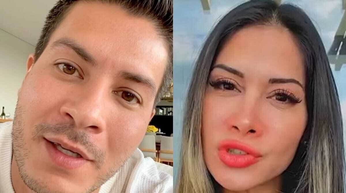 Arthur Aguiar mostrou seus dois filhos e Maíra Cardi revelou volta