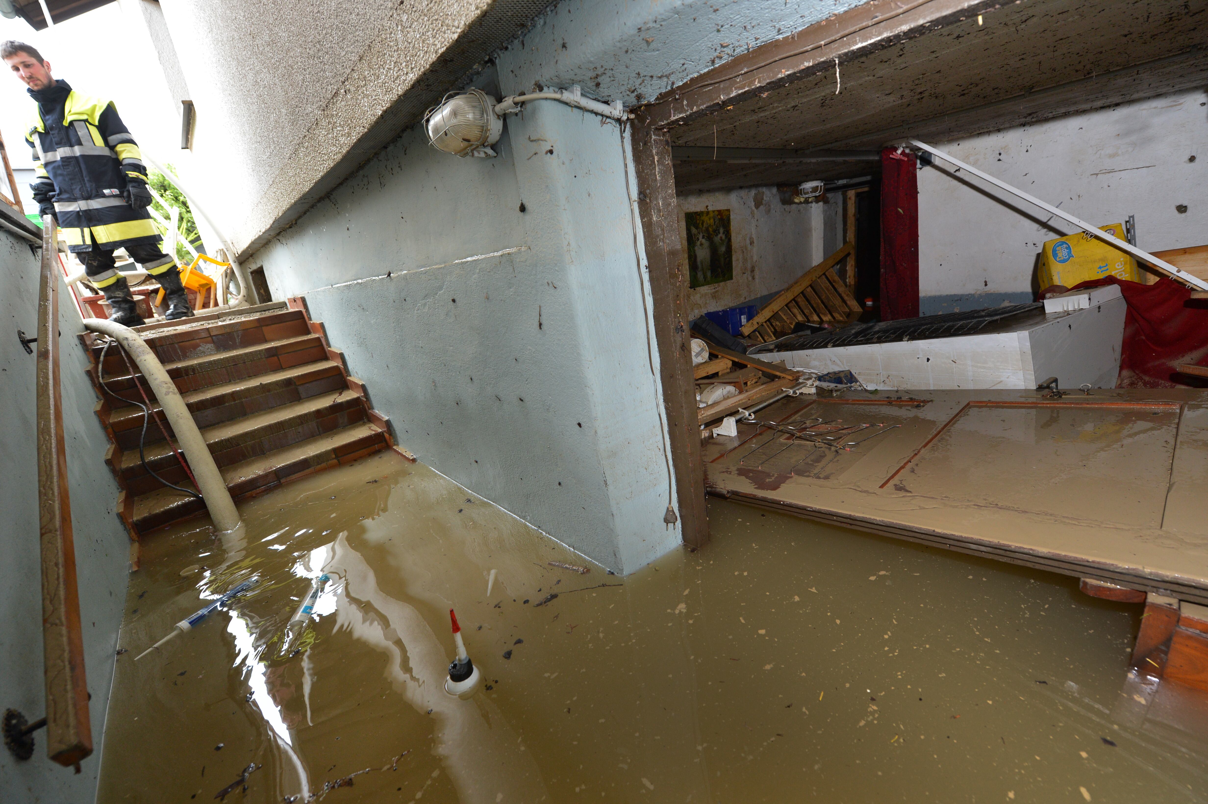 inundação Europa chuva