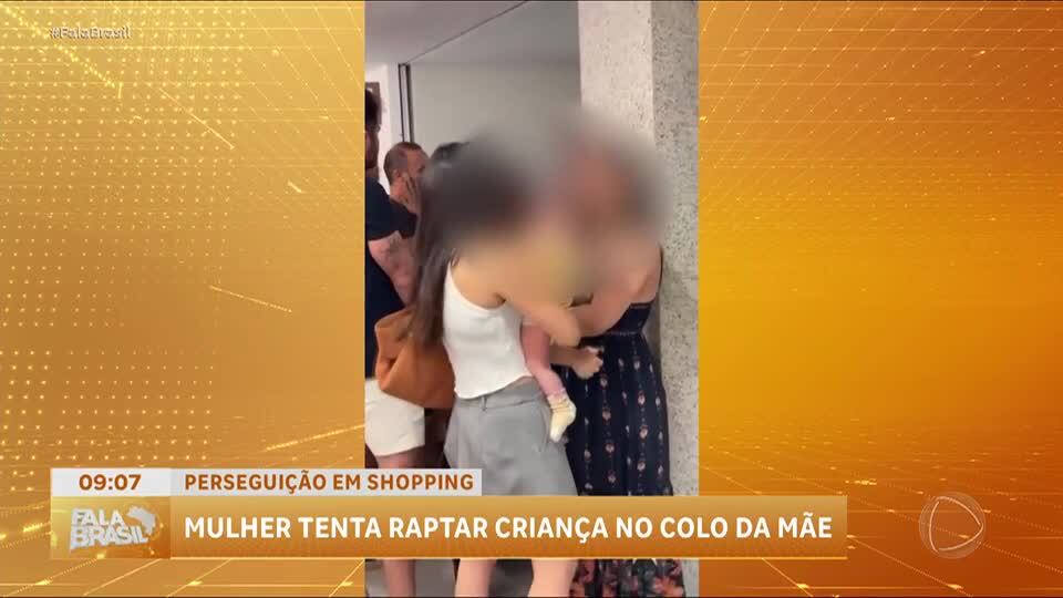 Mulher é detida suspeita de tentar raptar criança em shopping de Maceió