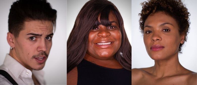 Biel, Jojo e Lidi formam o trio da Roça do último domingo (13)