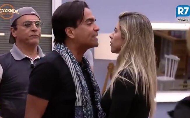 Arruda e Minerato discutiram feio