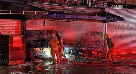 Incêndio atinge distribuidora de bebidas no DF