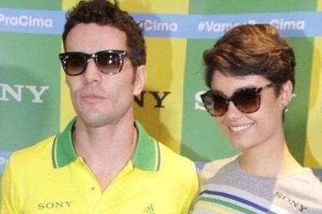 O casal Daniel de Oliveira e Sophie Charlotte fugiu da imprensa