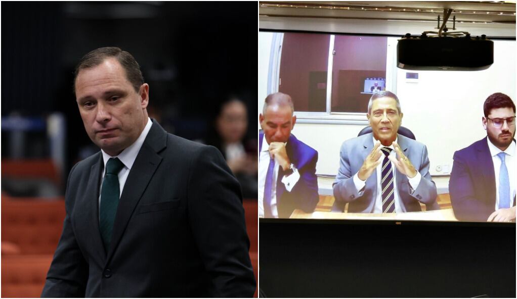 Mauro Cid e Braga Netto