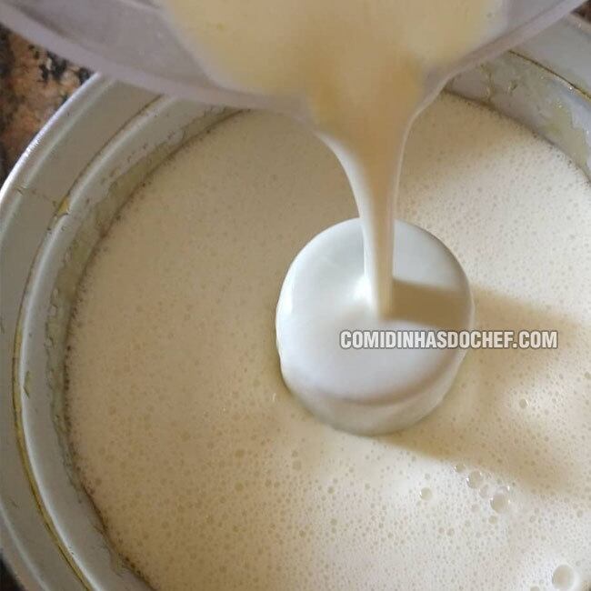 Pudim de Farinha de Trigo