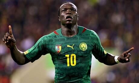 Em Camarões, a responsa fica com o atacante Aboubakar