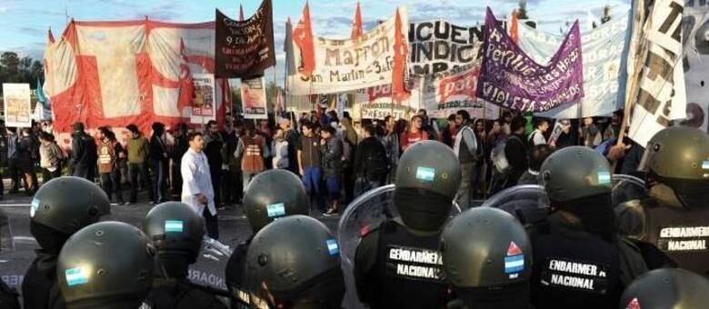 Confederação Geral dos Trabalhadores liderou a paralisação dos principais setores na Argentina