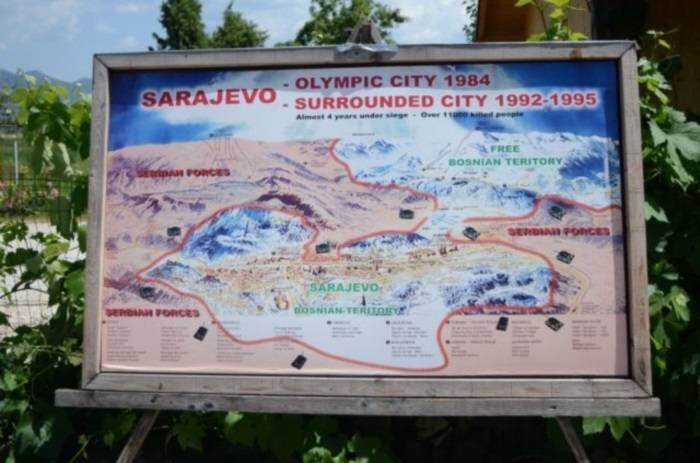 No entanto, com a guerra pela independência da Bósnia-Herzegovina, ocorrida entre abril de 1992 até o início de 1996, o sonho olímpico ficou em ruínas, estado que permanece até hoje