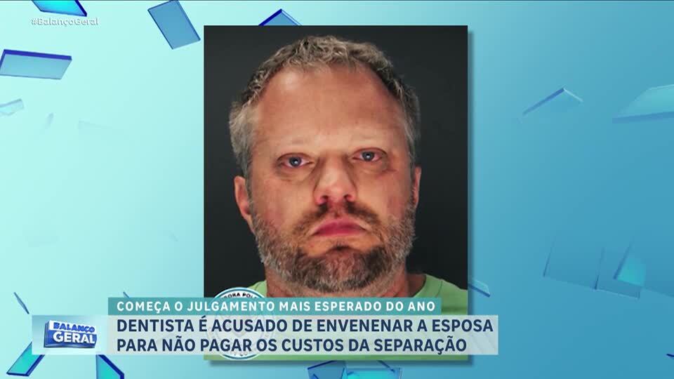 Dentista é acusado de matar a própria esposa envenenada; pesquisa no computador revelou o crime