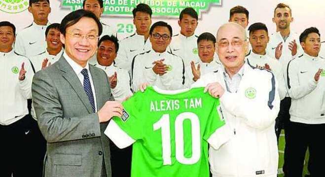 Alexis Tam, Lup Kwan e a seleção de Macau