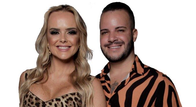 Nina e Filipe são o sétimo casal eliminado de Power Couple
