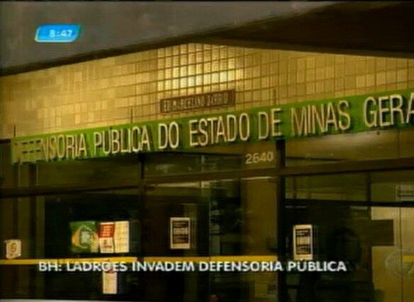 Crime aconteceu dentro do prédio da Defensoria Pública em BH