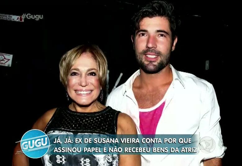Depois de um tempo, conseguiu falar com Susana. “De tanto as pessoas falarem que você está comigo por interesse, eu acho que você está mesmo”, justificou a atriz para terminar o namoro, por telefone