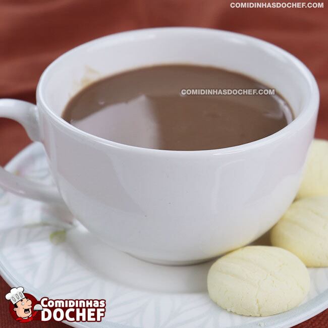Chocolate Quente para Beber